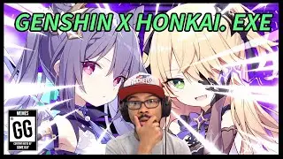 RAWFLER GENSHIN IMPACT X HONKAI 3RD COLLAB.EXE REACTION! | Honkai Impact 3rd