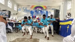 CELESTIAL STEPPERS energetic performance at CCC Calvary Cathedral Lagos 🔥🔥