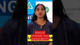 Reset Canara Bank Transaction Password