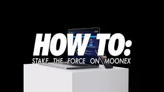 HOW TO STAKE ON MOONEX #SHORTS