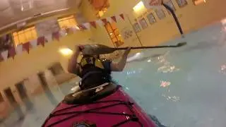extended paddle sculling brace