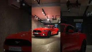 mustang gt red colour review 💥🔥#shortsfeed #mustanggt #viral #delhi