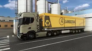 Реалистичная графика ETS2 v1.57.x | Snowy Moon Lighting + NEXT-GEN Graphic + Reshade | Moza R5