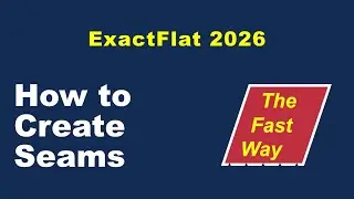 How to create seam allowances the fast way | ExactFlat 2026 Pattern Edge Manager