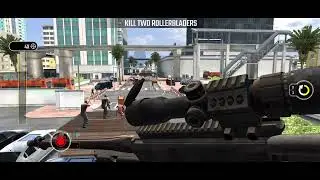Pure Sniper Z29 Mission 6 Roller Derby Kill Two Rollerbladers