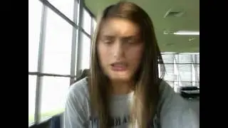 Girl with a funny talent - the 2nd video! [original video].