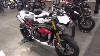 The new 2017 TRIUMPH Speed Tripler R