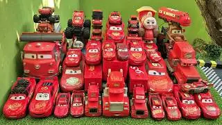 DISNEY PIXAR CARS: Full Lightning McQueen, Tow Mater, Doc Hudson, Sally, Mack, Cruz Ramirez