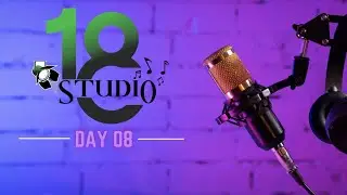 Studio Build Day 08 | Acoustic Panels, Hardwood Floors & Acid-Stained Concrete (Major Progress )