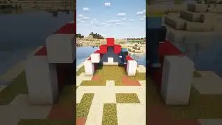 Basic Minecraft Tent Design! #minecraft #shorts