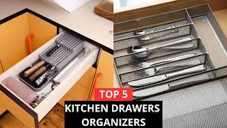 🔥5 Best Kitchen Drawers Organizers on Amazon | Kitchen Organization Ideas