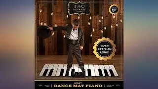 FAO Schwarz Musical Step 'N' Play Piano Dance Mat, Large review