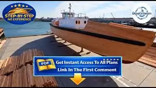 Build Your Dream Tugboat Start to Finish Shocking DIY Boat Plans Anyone Can Build