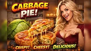 Easy Cabbage Pie | Soft Dough & Moist Filling Recipe