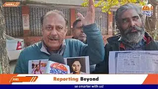 Machail Mata Victims’ Families Protest at Jammu Press Club Seeking Justice and Closure