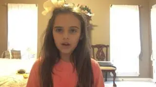 11 year old sings titanium