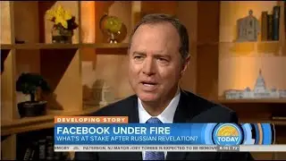 Rep. Schiff discusses Russian Facebook Ads in 2016 on NBC Today Show