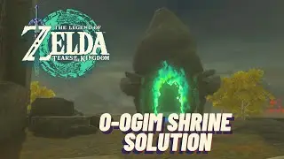 O-ogim Shrine Solution Zelda Tears of the Kingdom.