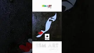 How To Paint A Stunning Face With Just 3 Colors! | SSM Art
