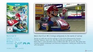 Mario Kart 8 INTERACTIVE DEMO Game Play (Wii U Kiosk Unit)