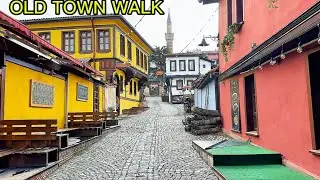 Old Town Walk | Odunpazarı Streets, Eskişehir 🇹🇷 | 4K Walking Tour