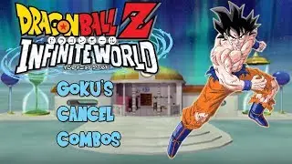 DBZ Infinite World (PS2) - Goku's Cancel Combos