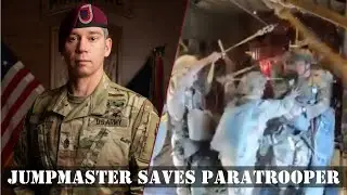 Инструктор по прыжкам спас жизнь десантнику за секунды до прыжка.