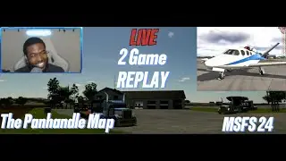 I Went From Soil Flipping To Jet Flying | Live REPLAY | FS25 - MSFS 24