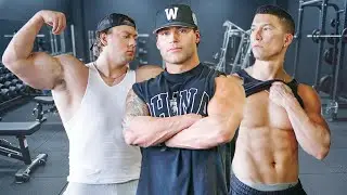 BACK DAY WITH JULIAN DECINA AND LUKE ELSMAN