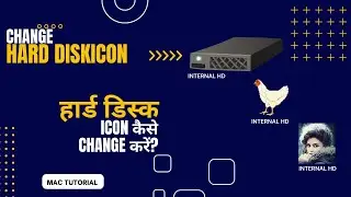 How do I change the icon on my hard drive I अपने हार्ड डिस्क का आइकॉन कैसे चेंज करें?