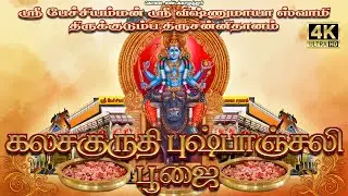 VISHNUMAYA TEMPLE COIMBATORE | KALASAGURUTHI PUSHPANJALI POOJA