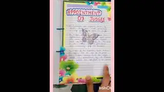 #easy  political science. project. class 11. judiciary #simple #project