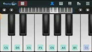 Pehla Nasha Song|| Tutorial  on mobile piano (perfect piano)