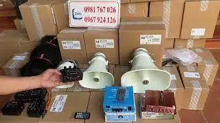 Compact, affordable DIY amplifiers, genuine Toa Indonesia speakers - High cost-effectiveness.