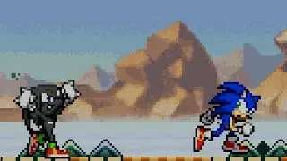 Sonic Advance 2 - Part 5 - Sky Canyon Zone - Egg Saucer - Special Stage 5