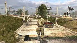 STALKER пробежка по вырезанной локации Янтарь
