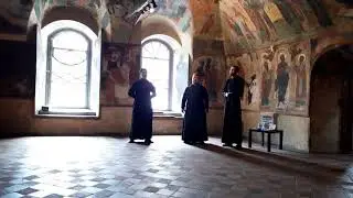 Церковный хор в Храме Ильи Пророка в Ярославле/Chorus in Church of Elijah the Prophet, Yaroslavl