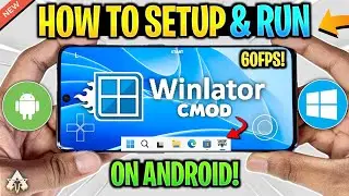 NEW 🔥 WINLATOR ANDROID CMOD - SETUP/SETTINGS/GAMEPLAY | BEST WINDOWS EMULATOR ANDROID