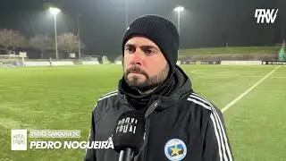 Interview de Pedro Nogueira apr&egrave;s Etoile Carouge - Ch&ecirc;nois (3-1)