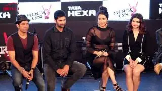 Rock ON 2 Official Trailer Launch 2016| Farhan Akhtar| Shraddha Kapoor