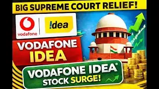 Vodafone Idea Gets Relief ⚖️ | VI Stock to Rise? 📈 #vi