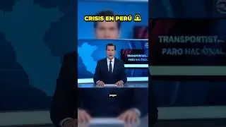 Crisis de extorsiones en Per&uacute; 🇵🇪 | 180 conductores asesinados