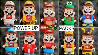 All LEGO Super Mario POWER-UPS PACKS  / Collection !