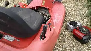 My free Mountfield 725M ride on mower