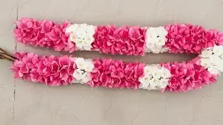 Arali and Nanthiyavattai poo malai kattuvathu eppadi||அரளி நந்தியாவட்டை பூ மாலை எப்படி கட்டுவது