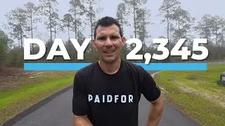 Сегодня у меня была сложная пробежка на 5 км.