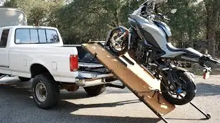 MotoLoader Automatic Truck Loader DIY - Easily load motorcycles, gear, equipment, anything!