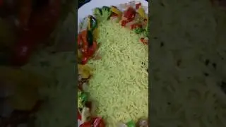 😍#Quick & Easy Saffron Color Rice! #Short #youtubeshorts