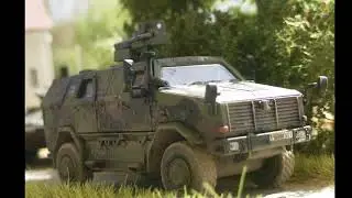 Panzerhaubitze 2000, MARS 2 in Munster Maßstab 187