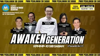 KONFERENSI PMM PEDALAMAN KE-10 ( AWAKEN GENERATION ) KKR 1